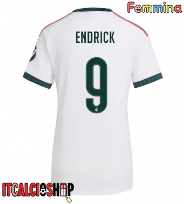 Real Madrid Endrick #9 Prima Maglia Femmina 2026-27 Manica Corta Real Madrid Endrick #9 Prima Maglia Femmina 2026-27 Manica Corta